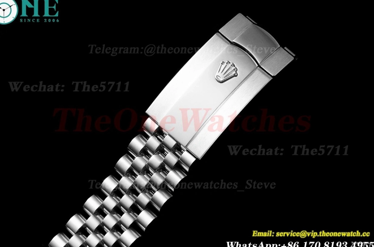 126300 Stk VR3235 Jubilee Silver 41mm Datejust SS SS King 904L 1208